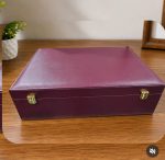 The Signature Matte Burgundy Gift Box