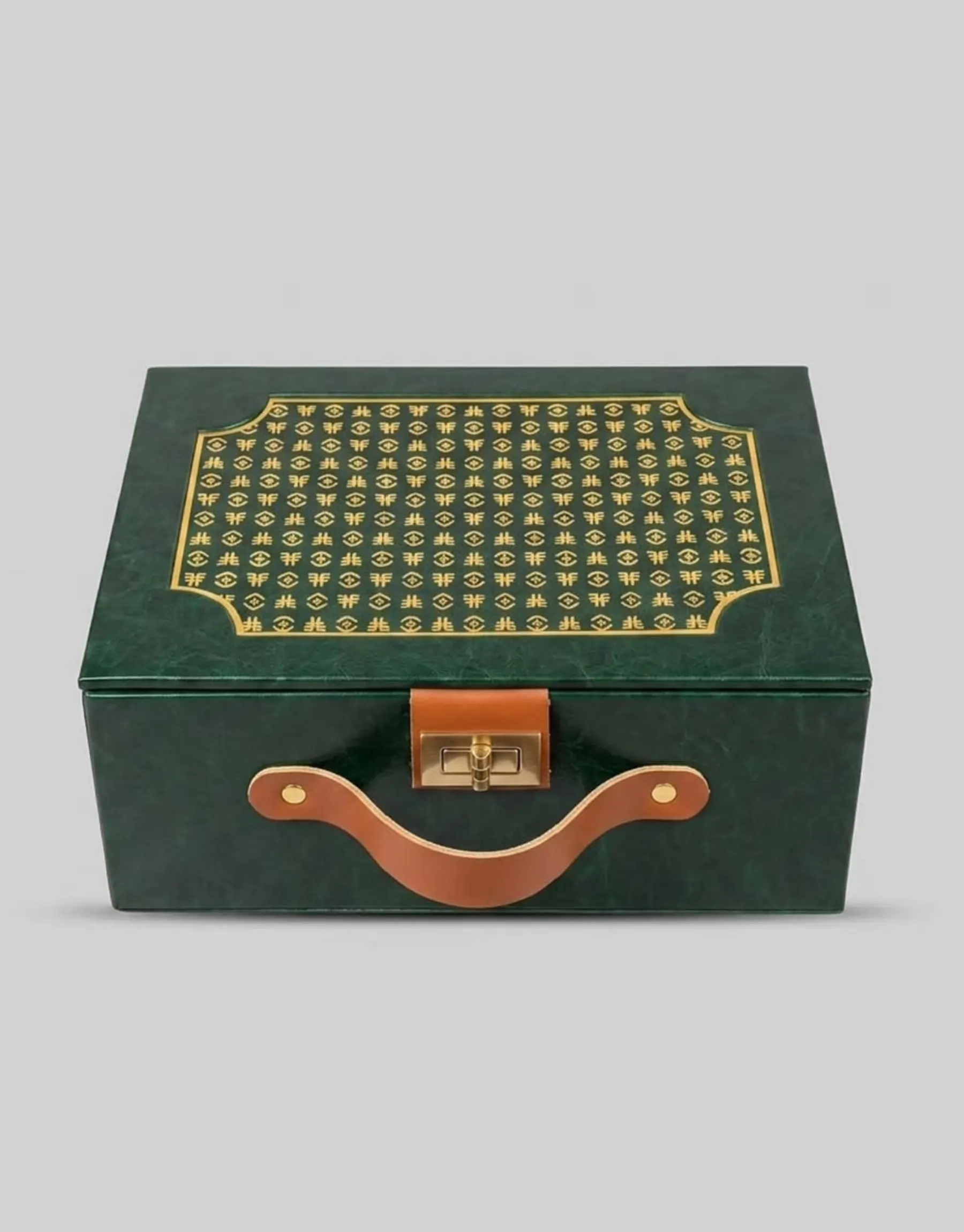 The Royal Emerald Patterned Case & Keepsake Box The Royal Emerald Patterned Case & Keepsake Box