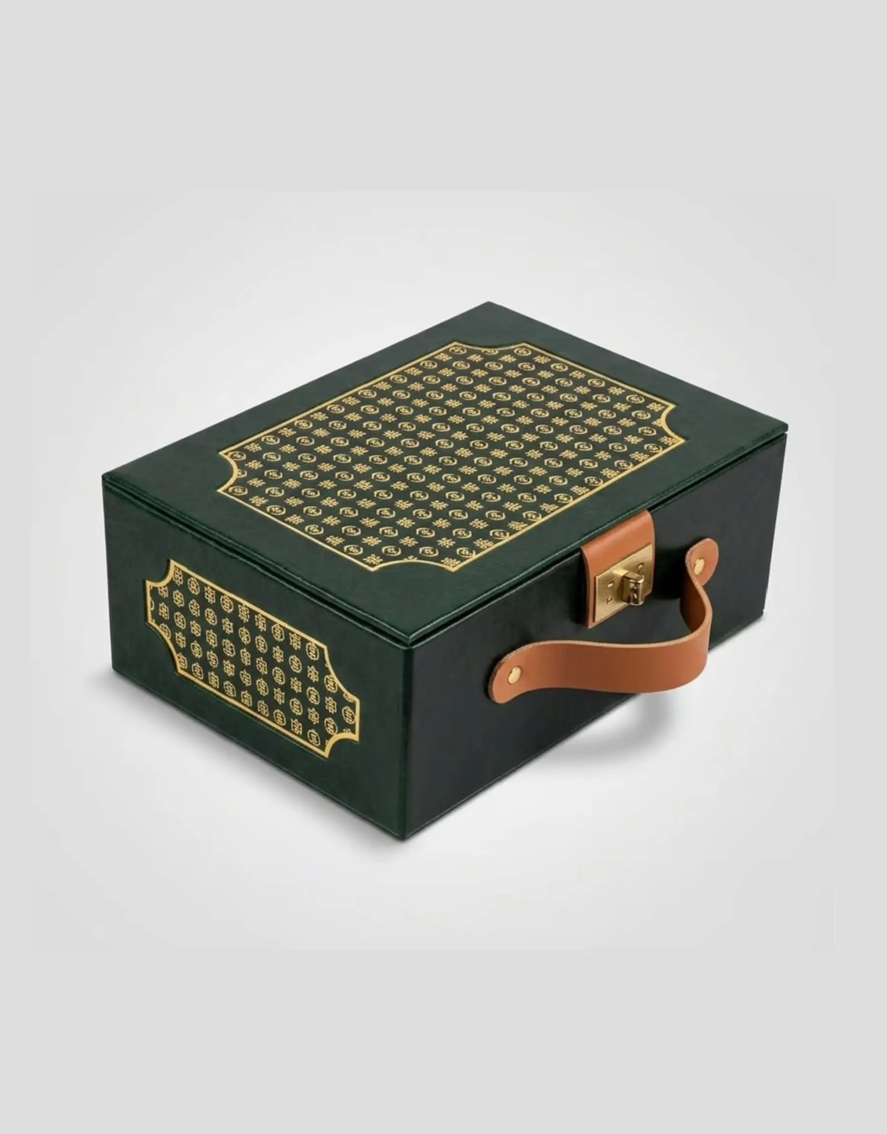 The Royal Emerald Patterned Case & Keepsake Box The Royal Emerald Patterned Case & Keepsake Box