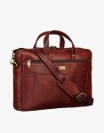 Classic Genuine Leather Laptop Messenger Bag